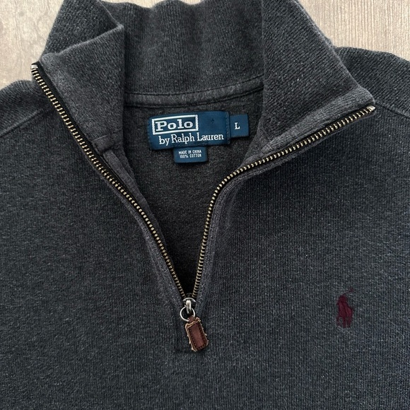 Polo Ralph Lauren men’s large 1/4 zip sweater
Gray - Picture 7 of 8